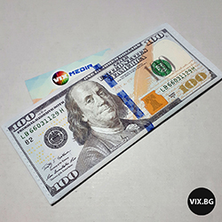 Портфейл банкнота $100
